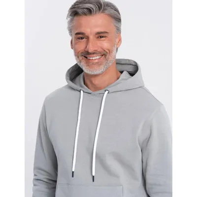 Obrázok produktu pre Ombre Clothing Pánska mikina bez zapínania Napoe šedá XXL