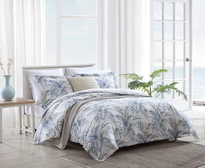 Bettwäsche-Set King-Size, 100% Baumwolle, 2 Kissenbezüge, Knopfverschluss, Blau