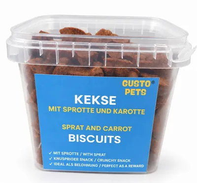 Image de Friandises aux sprats et aux carottes 450 g