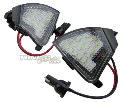Produktbild von 2x Spiegel Außenspiegel LED SMD Umfeldbeleuchtung Leuchte SET für VW Seat Skoda