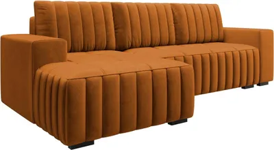 A sectional sofa is shown against a white background.