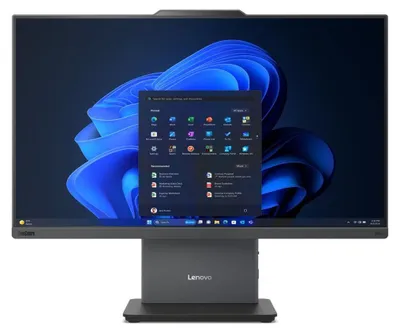 Image de PC tout-en-un Lenovo ThinkCentre neo 50a G5 avec processeur Core i5-210H de 5e génération et écran IPS FHD de 23,8 pouces - PC tout-en-un avec écran - Core i5 Mobile