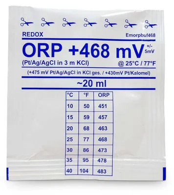 Produktbild von WATER-I.D. Kalibrierlösung, Eichlösung 20ml ORP (Redox) +468mV