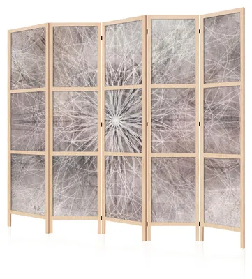 Immagine prodotto di LUMASOUL Paravento monofacciale, paravento divisorio per interni, motivo boho giapponese, 225x172 cm