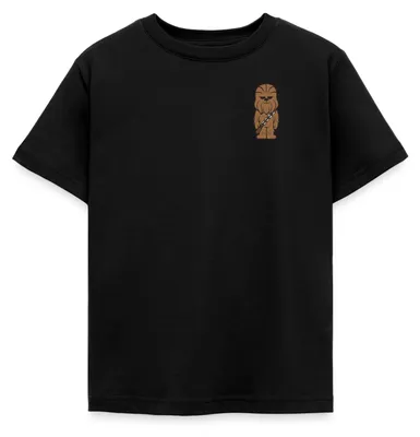 Produktbild von Star Wars Chewbacca Chestprint Kinder T-Shirt, 110/116 (5-6 Jahre), Schwarz