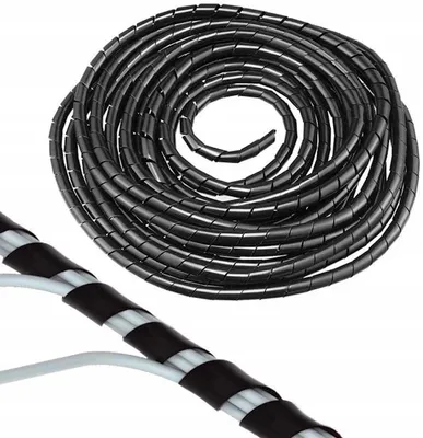 Produktbild von AKS SPI20C Kabelspirale für Kabelbündel 16–35 mm Schwarz