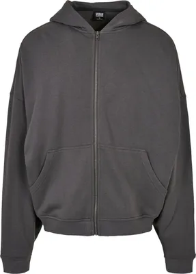 Produktbild von Urban Classics - Organic 90s Zip Hoody darkshadow - L