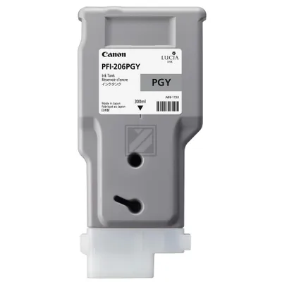 Produktbild von Canon PFI-206 PGY, Foto grau, Tinte auf Farbstoffbasis, 1 Stück(e)