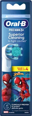 Immagine prodotto di Spazzolini Oral-B Pro Kids Spiderman/Frozen, confezione da 4 unità