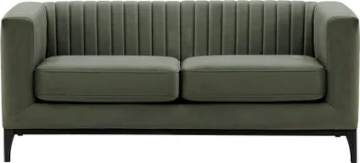 Produktbild von Zweisitzer-Sofa Slender Wood-Velluto 19-black