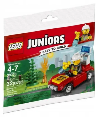 Produktbild von Lego 30338 Juniors Feuerwehrauto Mini, Polybag