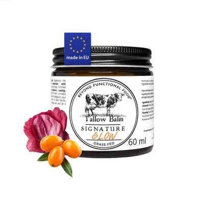 Produktbild von SIGNATURE Glow Beef Tallow Balm mit Antioxidantien - Whipped Tallow Balm mit Illuminating Effect - 60 ml