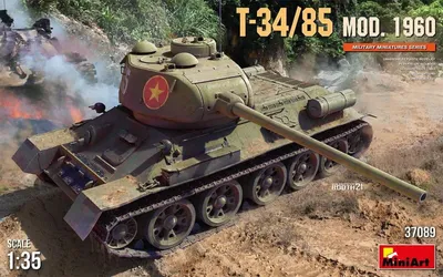 Produktbild von MiniArt 1:35 T-34/85 Mod. 1960 Plastik Modellbau