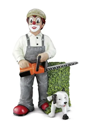 Produktbild von Gilde Clown, "Gartenfreunde", Kunstharz, mehrfarbig, VE 1, L. 9 cm, B. 10 cm, H. 15 cm Höhe: 15.00 cm Breite: 10.00 cm Tiefe: 9.00cm  10284
