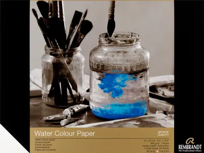 Produktbild von Rembrandt 93072432, Kunstpapier, 300 g/m², 20 Blätter