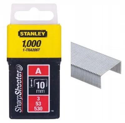 Productafbeelding van Stanley klemmen, type A, 10 mm, 1000 stuks, artikelnummer 1-TRA206T