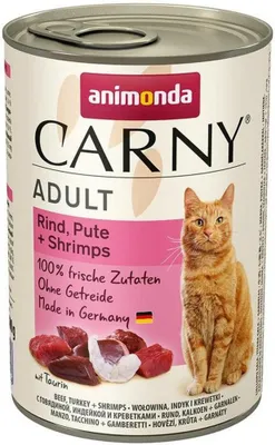 Zdjęcie produktu dla animonda 4017721837248, Dorosły, Wołowina, Krewetka, Indyk, 400 g