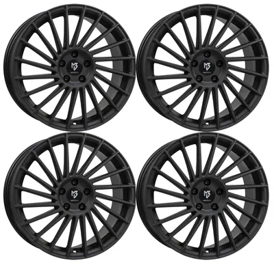 Produktbild von MB Design Felgen VR3 7.5Jx18 ET 38 4x100 Diamant Schwarz 4-VR37518384AZ-BP1 kompatibel mit Suzuki Baleno Swift