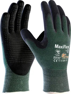 Produktbild von 12 Paar Schnittschutz-Strickhandschuhe, "MaxiFlex® Cut™" ATG® 34-8743, 2490 , Größe 9 (L)