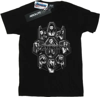 Produktbild von Marvel - "Avengers Endgame" T-Shirt für Herren BI8666 (5XL) (Schwarz)