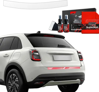 Obrázok produktu pre Ochranná fólia Grizz Protector na zadný nárazník – Fiat 600 (2023–2025)