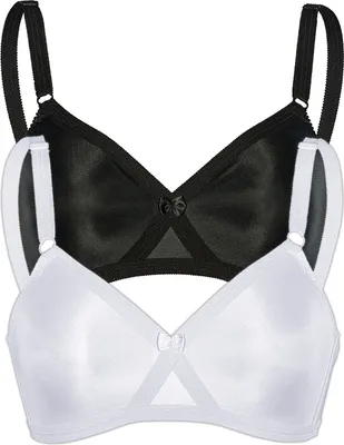 Produktbild von 2er Pack Soft BH mit Kreuzblende Functional Bras von der Marke Sassa 100B