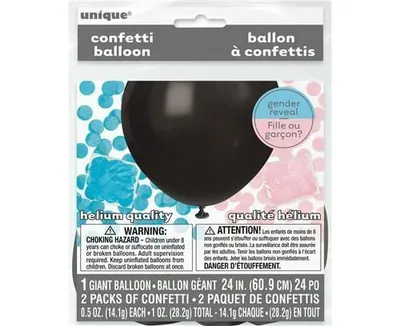 Obrázok produktu pre Unique Party 54600, Hračkársky balón, Latex, Viacfarebný, Narodeniny, Oválny, 90 cm