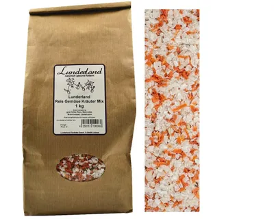 Produktbild von Lunderland - Reis Gemüse Kräuter Mix 1kg