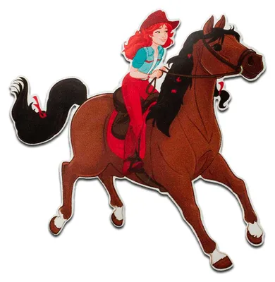 Produktbild von Mono-Quick Schleich Horse Club Hannah - Aufnäher, Bügelbild, Aufbügler, Applikationen, Patches, Flicken, zum aufbügeln, Größe: 7,1 x 7 cm