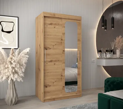 Obrázek produktu pro Zrcadlová skříň DONICELA 1 - 100 cm, artisan