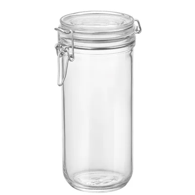 Immagine prodotto di BORMIOLI ROCCO Einkochglas 1,00 Liter, mit Bügelverschluss und Gummiring