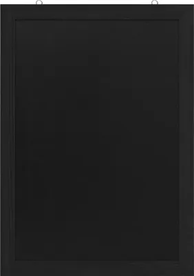 Produktbild von EUROPEL Kreidetafel mit Holzrahmen 600 x 840 mm schwarz