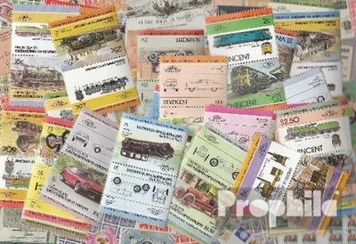 Produktbild von Briefmarken St. Vincent 100 verschiedene Marken
