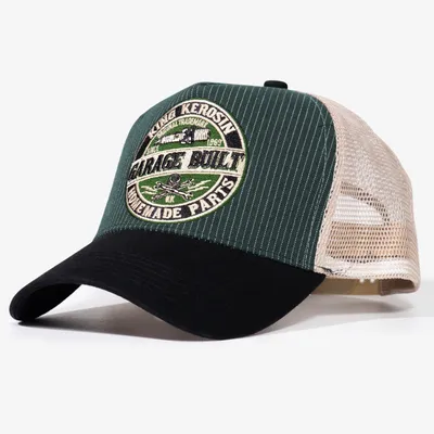 Produktbild von King Kerosin Cap Uni GARAGE grün/schwarz Standard