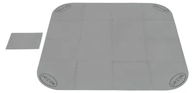 Produktbild von Bestway® LAY-Z-SPA® Xtras Bodenschutzfliesen-Set 196 x 196 cm