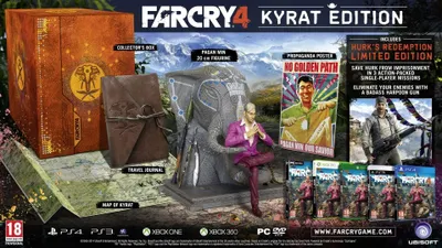 Produktbild von Ubisoft Far Cry 4: Kyrat Edition, Xbox 360, Xbox 360, Shooter, M (Reif)