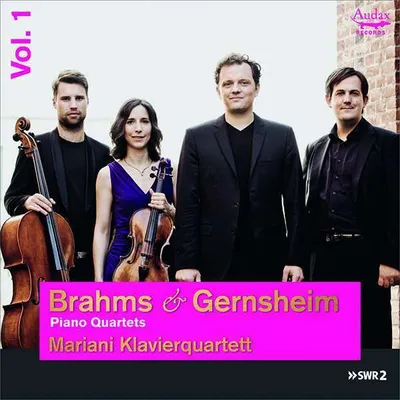 Productafbeelding van Brahms & Gernsheim: Pianokwartetten