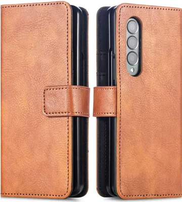 Image de imoshion Luxe Bookcase pour le Samsung Galaxy Z Fold 4 - Marron