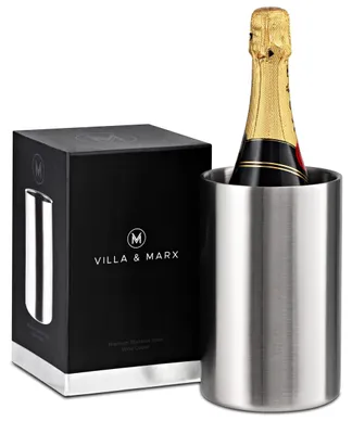 Isolierter Champagnerkühler aus Edelstahl für 750 ml Flaschen
