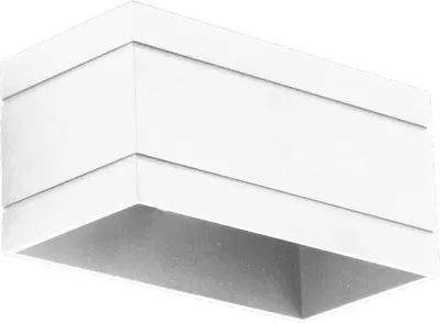 Zdjęcie produktu dla Kinkiet QUADO biały 1xG9x40W metal wym:10x20x20cm IP20 Lampex