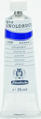 Produktbild von Schmincke 35ml Linol Ultramarin Linol 19 430 009