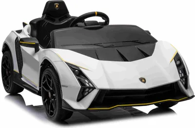 Produktbild von Lamborghini Invencible Sportwagen Elektrofahrzeug Kinderfahrzeug Bluetooth 2Motoren 12V Weiß