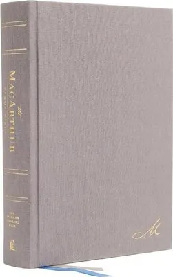 Produktbild von Nasb, MacArthur Study Bible, 2nd Edition, Hardcover, Gray, Comfort Print
