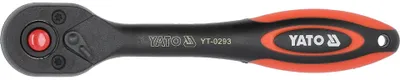 Imagen del producto de Llave de vaso curva BLACK de 1/4", modelo YT-0293