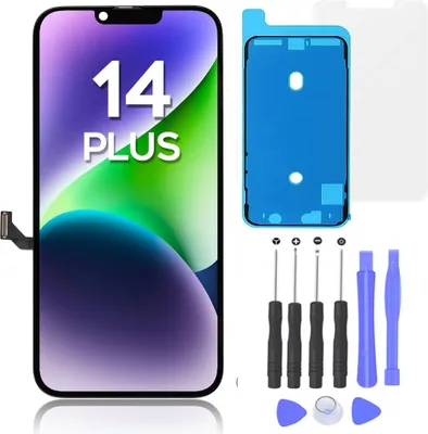 Produktbild von iPhone 14 Plus Display | Komplettes LCD Display | Reparatur Set| Ersatzteil | Bildschirm Einheit