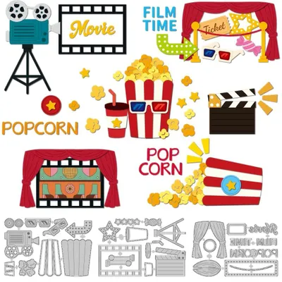 Obrázek produktu pro Kovová šablona pro vytváření karet a scrapbookingu