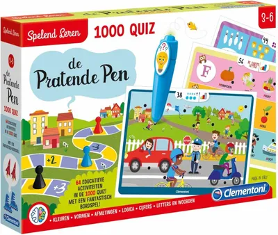 Produktbild von Clementoni Interactieve Pen, Brettspiel, Lernen, 4 min