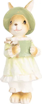 Immagine prodotto di Figura decorativa Clayre & Eef 11 cm plastica beige
