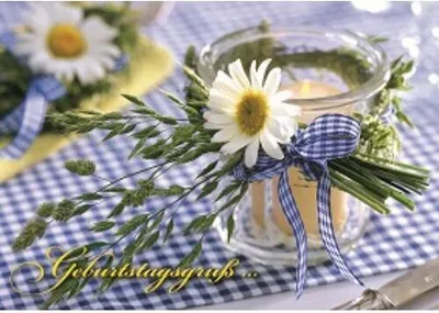 Produktbild von Gänseblümchen - Postkarte im Format 10,5 x 14,8 cm
