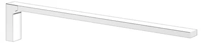 Immagine prodotto di KEUCO EDITION 11 Porte-serviettes 450 mm, fixe, 1 bras, 11120010000, 11120010000